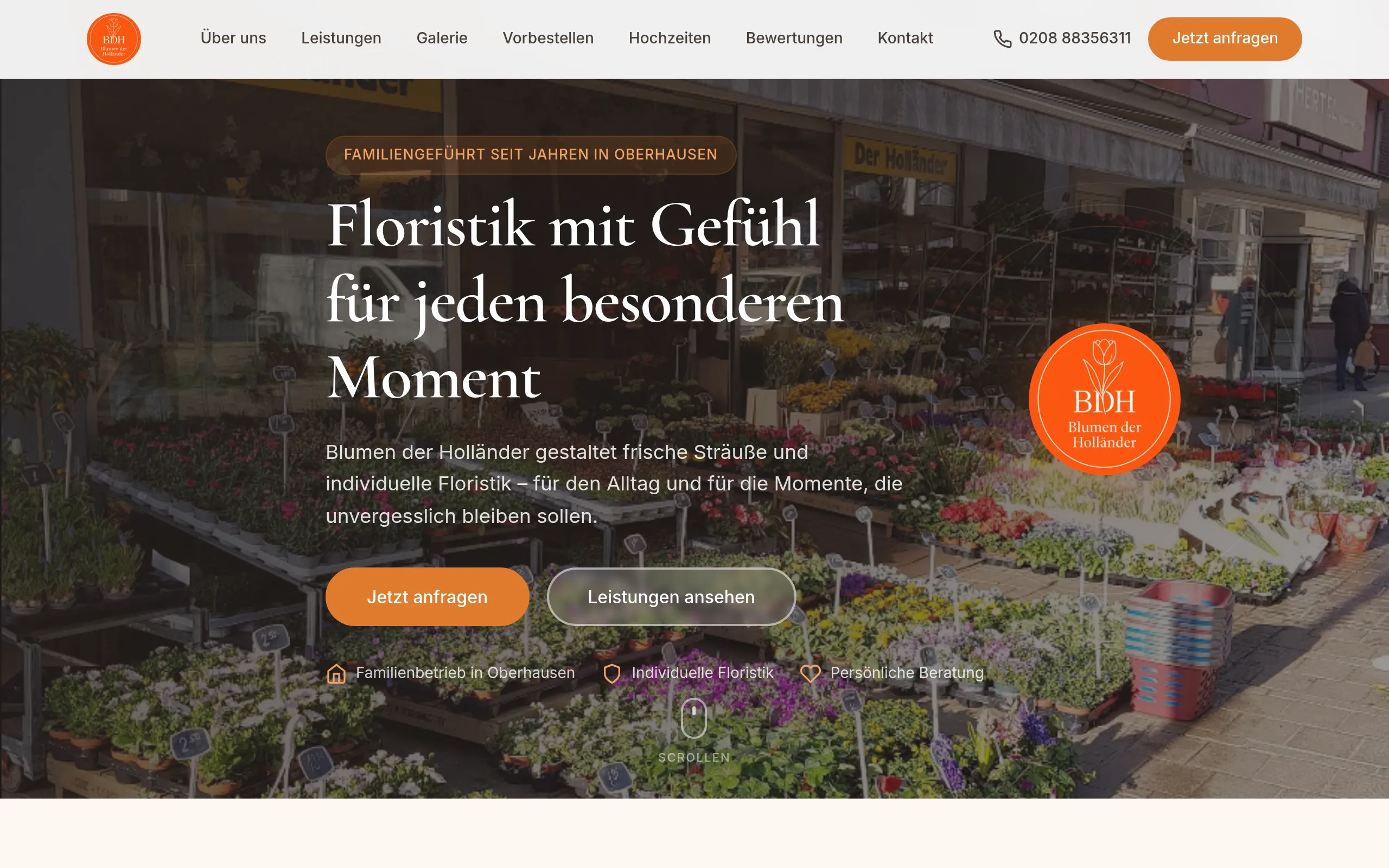 Blumen der Hollaender