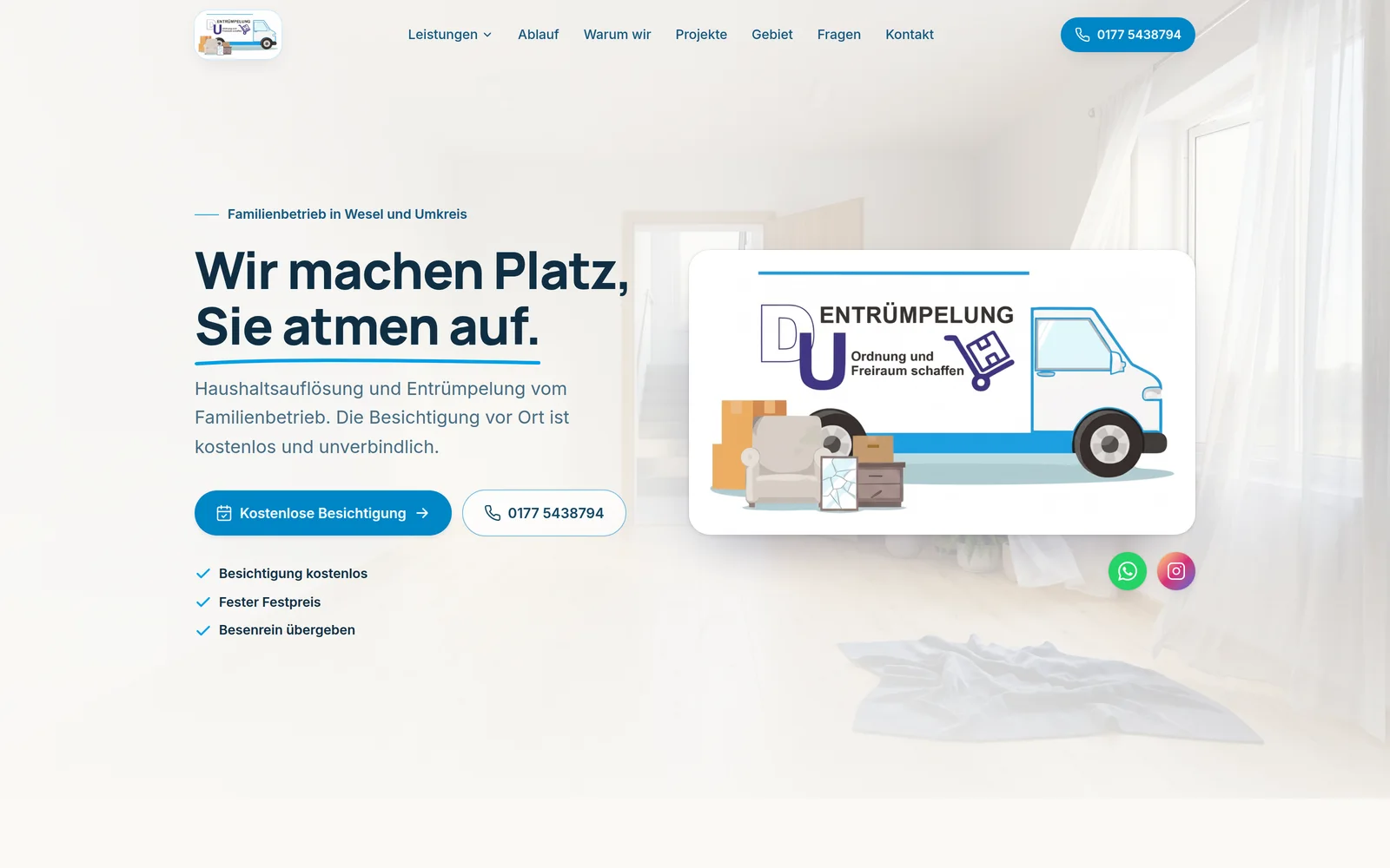 D.U. Entrümpelung – Haushaltsauflösung Wesel