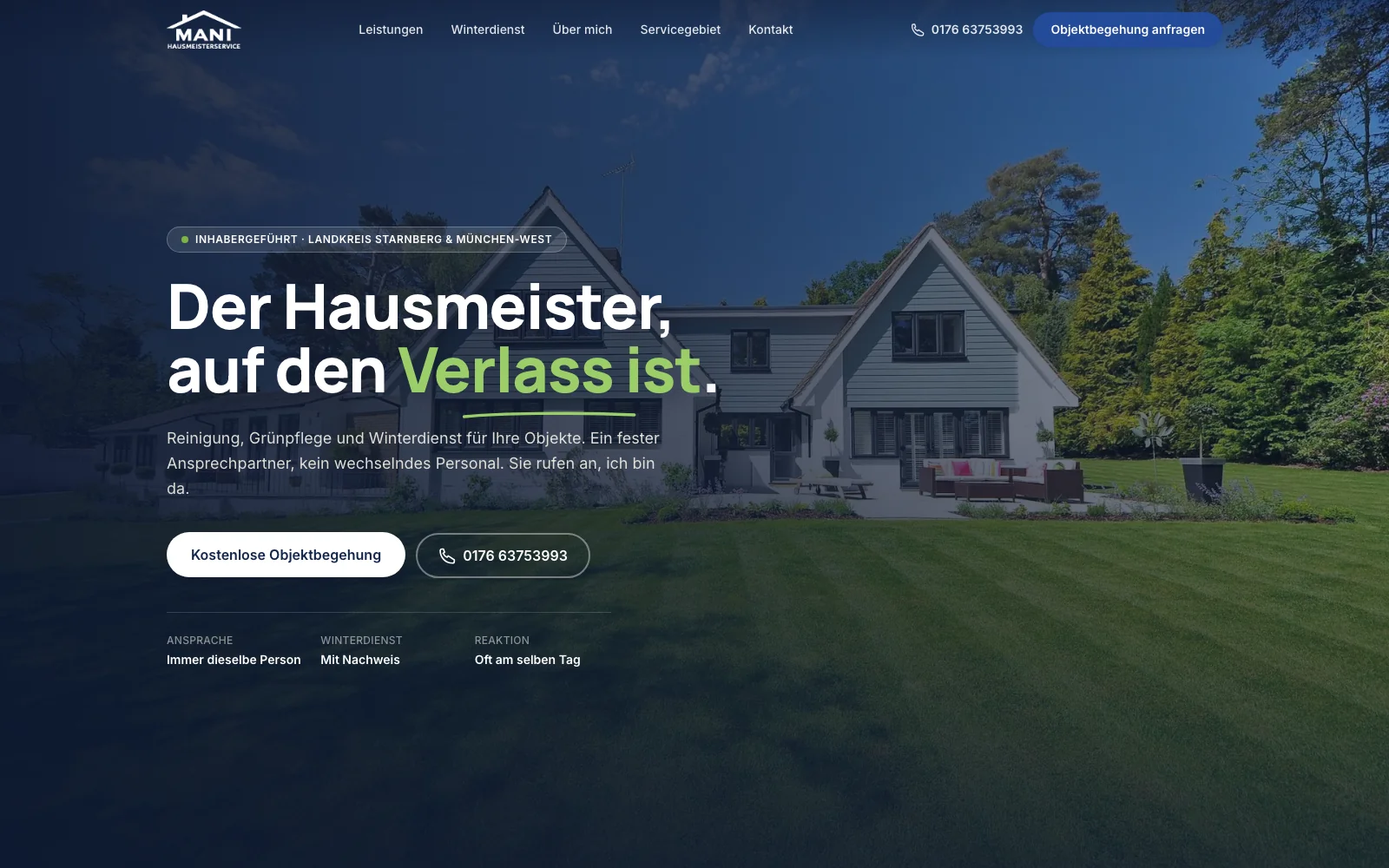 Hausmeisterservice Mani