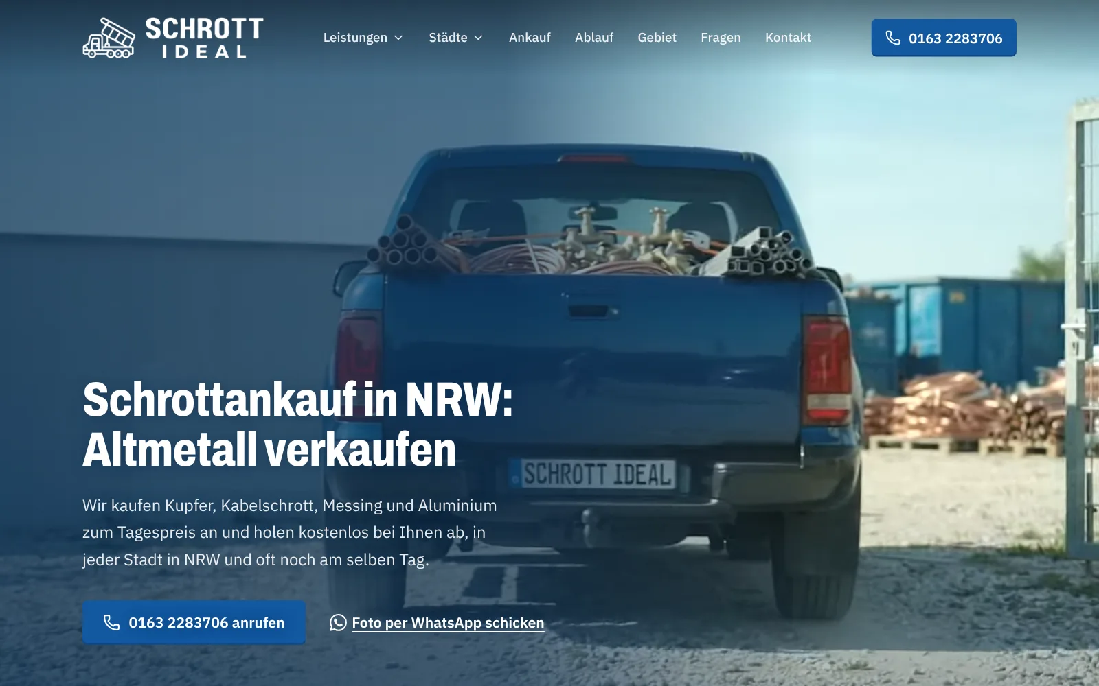 Website Schrott Ideal